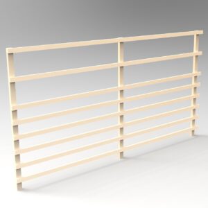 Fichten-Hordengatter 3,00 x 1,60 m