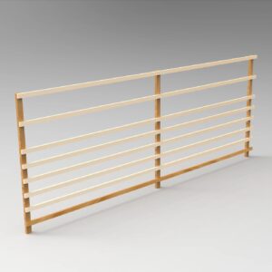 Lärchen- und Fichten Hordengatter 4,00 x 1,60 m