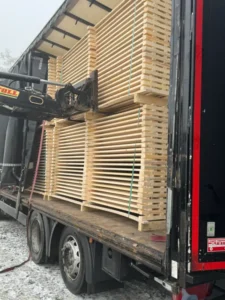 Hordengatter Anlieferung per Spedition